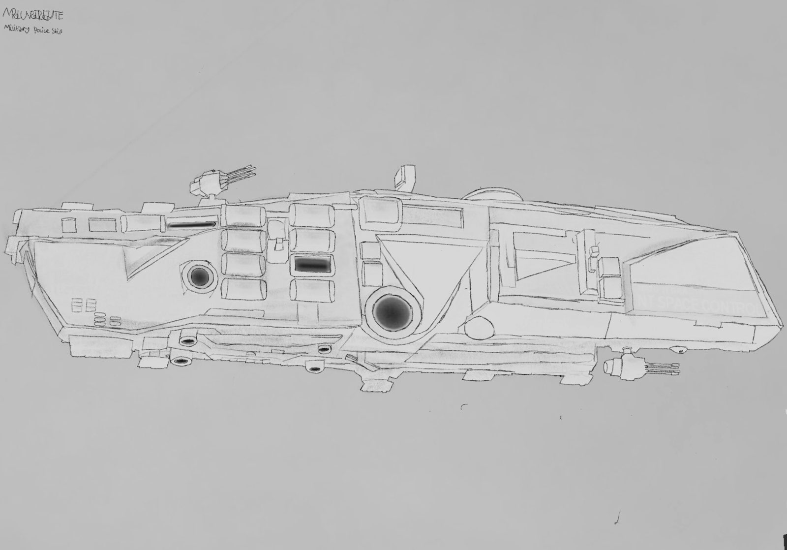 Military Patrol Ship