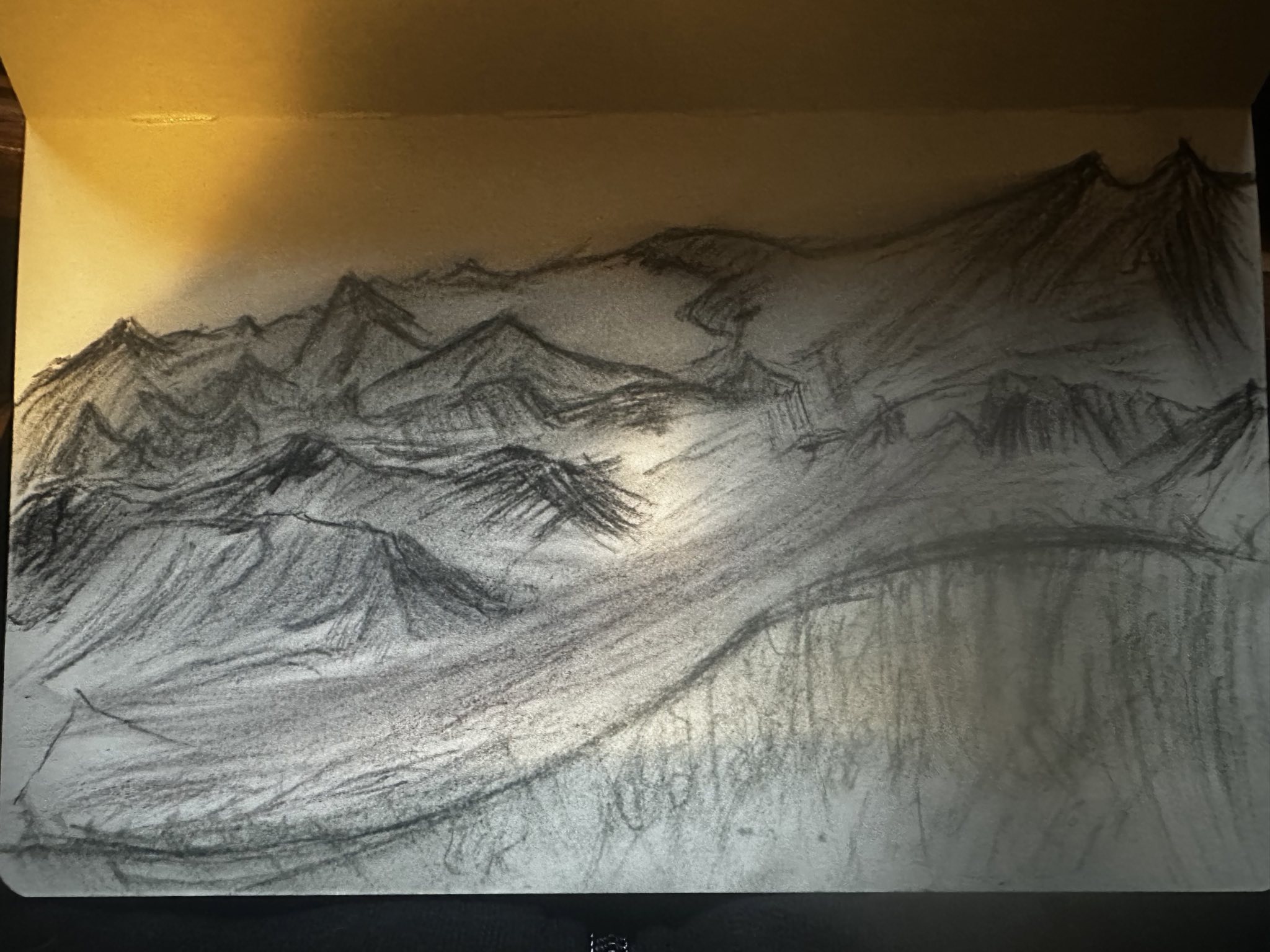Mountains at Dusk