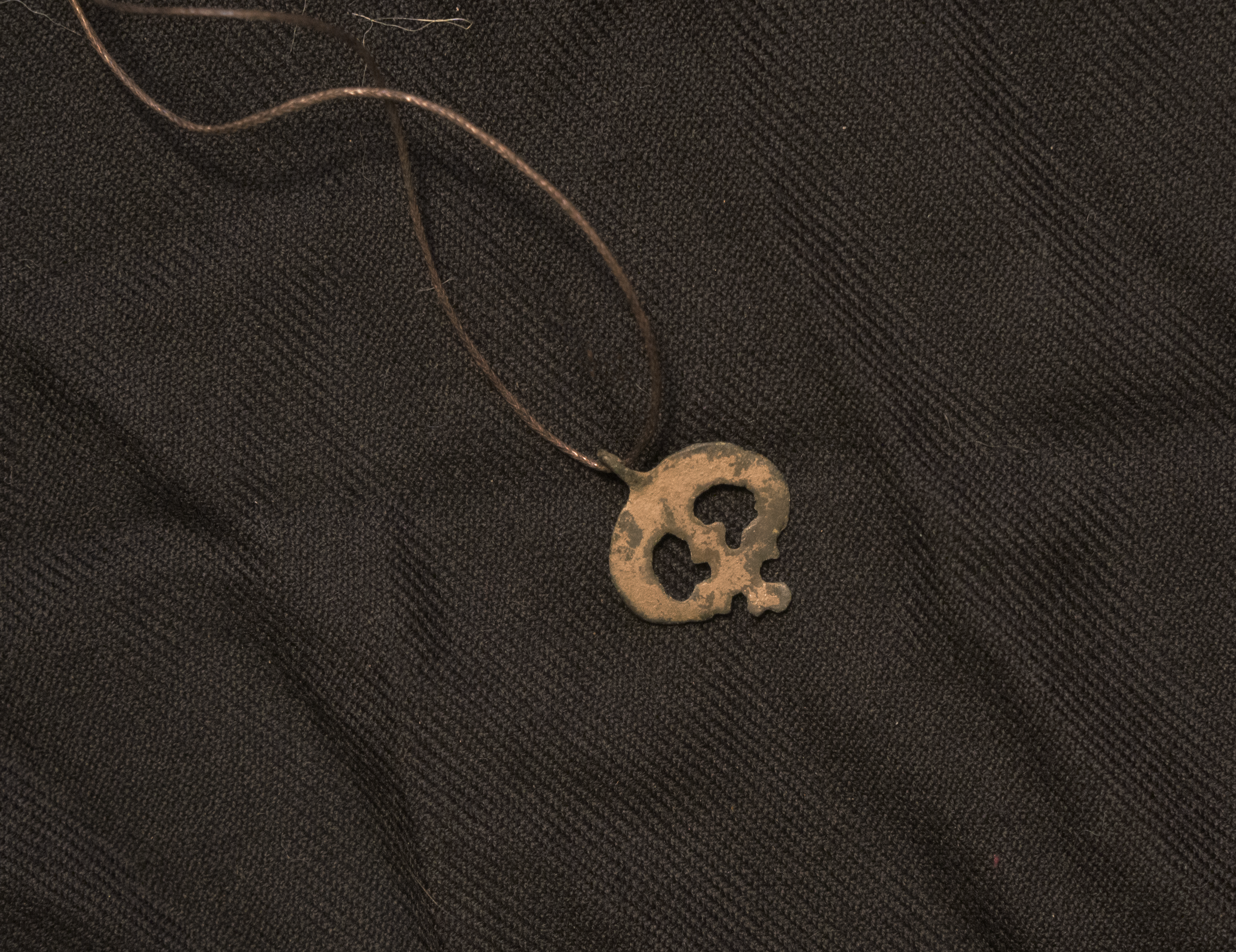 viking lunula necklace